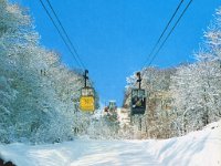 Sljeme. Žičara oko 1967. godine